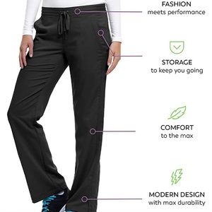 Healing hands regular scrub pants. Purple label